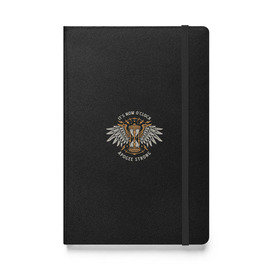 Now O'Clock Hardcover Bound Notebook